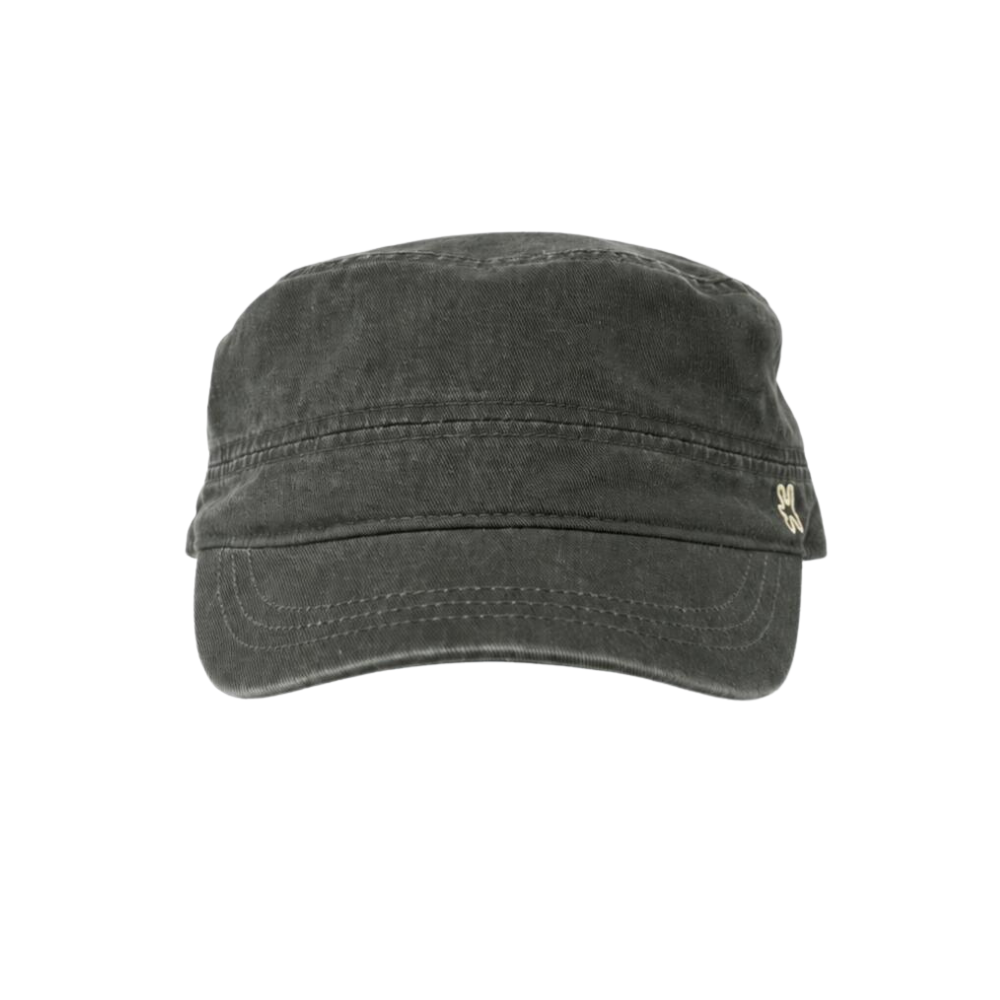 Cadet kasket - Green Stonewash
